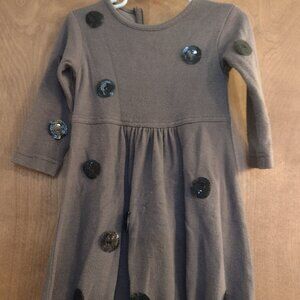 Girls 4T Brown Sofia Rye Dress